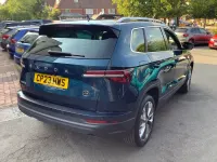 Used Skoda Karoq SE L 110 HP (80 kW) 2023 Blue SUV