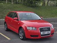 Używany Audi A3 2007 Czerwony Hatchback