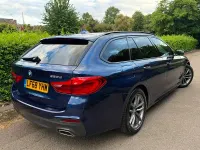 Used BMW 520 M Sport 187 HP (137 kW) 2018 Blue Estate
