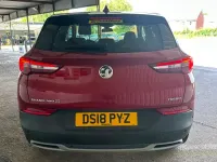 Used Vauxhall Grandland X Elite 130 HP (95 kW) 2018 Red SUV