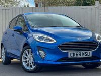 Used Ford Fiesta Titanium 101 HP (74 kW) 2019 Blue Hatchback
