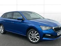 Used Skoda Scala SE L 116 HP (85 kW) 2020 Blue Hatchback