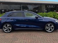 Used Audi A3 Black Edition 147 HP (108 kW) 2025 Blue Hatchback