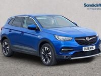 Used Vauxhall Grandland X Sport 130 HP (95 kW) 2019 Blue SUV