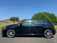 Used Mercedes A200 AMG line 136 HP (100 kW) 2016 Black Hatchback