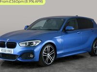 Used BMW 125 M Sport 224 HP (164 kW) 2018 Blue Hatchback