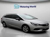 Used Vauxhall Astra Business Edition 131 HP (96 kW) 2021 Silver Estate