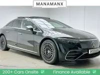 Used Mercedes EQS450+ AMG line 244 kW (333 HP) 2022 Black Sedan