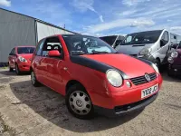 Used VW Lupo S 75 HP (55 kW) 2001 Red Hatchback