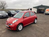 Used Nissan Micra Acenta 86 HP (63 kW) 2009 Red Hatchback