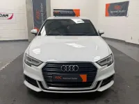 Used Audi A3 S-Line 184 HP (135 kW) 2017 White Hatchback