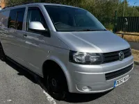 Used VW T5 102 HP (75 kW) 2012 Silver Van