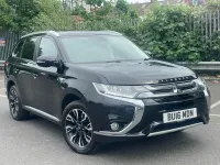 Used Mitsubishi Outlander P-HEV 2016 Black Estate