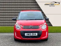 Used Citroën C1 Feel 68 HP (50 kW) 2015 Red Hatchback