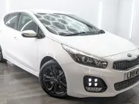 Used Kia Ceed GT-Line 136 HP (100 kW) 2018 White Hatchback