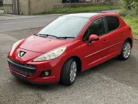 Begagnad Peugeot 207 Allure 92 HK (67 kW) 2011 Röd Halvkombi