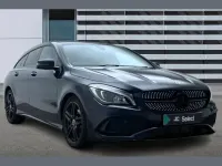 Used Mercedes CLA220 AMG line 174 HP (127 kW) 2017 Blue Coupe