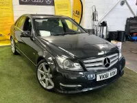 Used Mercedes C200 Sport Edition 136 HP (100 kW) 2011 Black Sedan