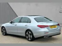 Used Mercedes C220 Exclusive Luxury 194 HP (142 kW) 2023 Silver Sedan