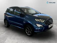 Used Ford Ecosport ST-Line 125 HP (91 kW) 2018 Blue SUV