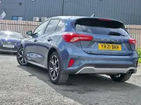 Used Ford Focus Active X 120 HP (88 kW) 2021 Blue Hatchback