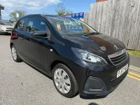 Used Peugeot 108 Active 68 HP (50 kW) 2017 Black Hatchback