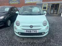 Used Fiat 500 Lounge 69 HP (50 kW) 2018 Green Hatchback