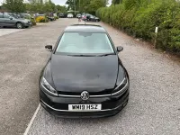 Used VW Golf VII Match 2019 Black Hatchback