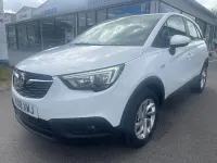 Used Vauxhall Crossland X 81 HP (59 kW) 2018 White SUV