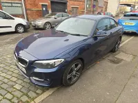 Used BMW 218 Sport Line 2016 Blue Coupe
