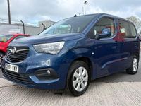 Used Vauxhall Combo S 110 HP (80 kW) 2019 Blue MPV