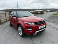 Used Land Rover Range Rover evoque Dynamic 190 HP (139 kW) 2015 Red SUV