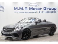 Used Mercedes C220 AMG Line Premium 194 HP (142 kW) 2019 Grey Cabriolet