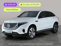 Used Mercedes EQC400 300 kW (408 HP) 2022 White SUV