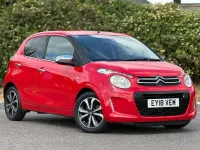 Used Citroën C1 Flair 82 HP (60 kW) 2018 Red Hatchback