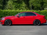 Used Mercedes C63 AMG 487 HP (358 kW) 2012 Red Sedan