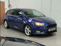 Used Ford Focus Titanium 120 HP (88 kW) 2016 Blue Hatchback