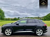 Used Audi Q4 e-tron S-Line 150 kW (204 HP) 2021 Black SUV