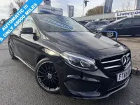 Used Mercedes B180 AMG line 122 HP (89 kW) 2019 Black MPV