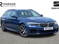 Used BMW 520 M Sport 187 HP (137 kW) 2021 Blue Sedan
