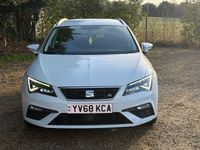 Used Seat Leon FR 2019 White Estate