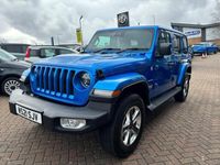 used Jeep Wrangler 2.0 GME SAHARA AUTO 4WD EURO 6 (S/S) 4DR PETROL FROM 2021 FROM TUNBRIDGE WELLS (TN2 3EY) | SPOTICAR