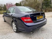 Używany Mercedes C220 2012 Niebieski Sedan/Limuzyna