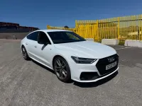 Used Audi A7 Sportback Black Edition 204 HP (150 kW) 2022 White Hatchback