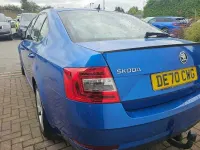 Used Skoda Octavia SE Drive 110 HP (80 kW) 2021 Blue Hatchback