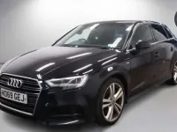 Usado Audi A3 S-Line 150 HP (110 kW) 2020 Preto Sedan