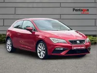 Used Seat Leon FR 147 HP (108 kW) 2017 Red Hatchback