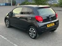 Used Citroën C1 Flair 68 HP (50 kW) 2018 Black Hatchback