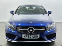 Used Mercedes C200 AMG line 184 HP (135 kW) 2017 Blue Coupe