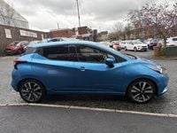 Used Nissan Micra Tekna 90 HP (66 kW) 2018 Blue Hatchback